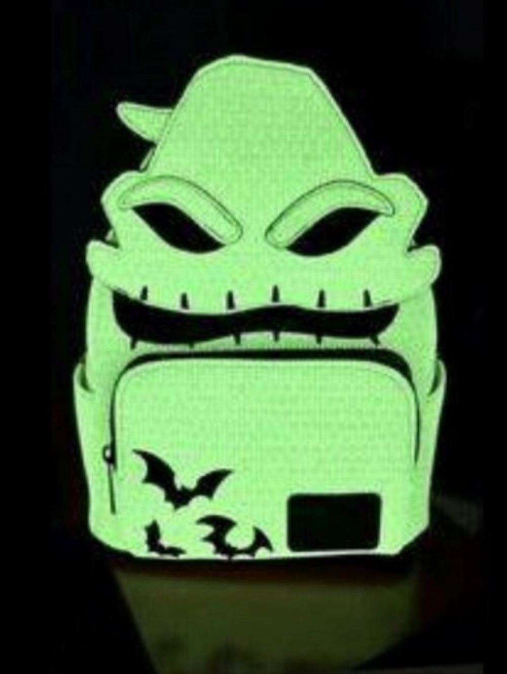 Disney Parks Loungefly Oogie Boogie NBC Mini Backpack Glow in the Dark - Picture 15 of 15
